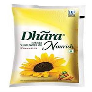 Dhara - Refined Sunflower Oil (1 Ltr)